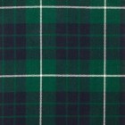 Hamilton Green Modern 16oz Tartan Fabric By The Metre